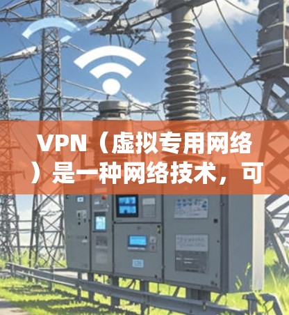 VPN（虚拟专用网络）是一种网络技术，可以帮助用户加密网络流量，提供匿名性和安全性。常见的用途包括保护隐私、绕过网络限制、或为多个设备提供安全的互联网访问