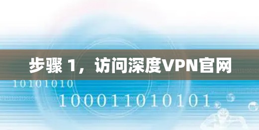 步骤 1，访问深度VPN官网