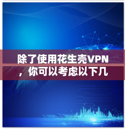 除了使用花生壳VPN,你可以考虑以下几种替代方案 除了使用花生壳VPN,你可以考虑以下几种替代方案