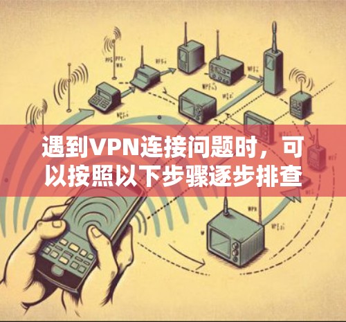 遇到VPN连接问题时，可以按照以下步骤逐步排查和解决