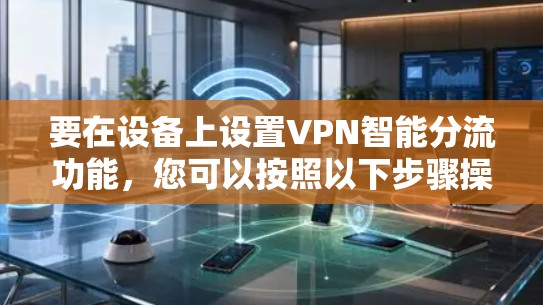 要在设备上设置VPN智能分流功能,您可以按照以下步骤操作 要在设备上设置VPN智能分流功能,您可以按照以下步骤操作