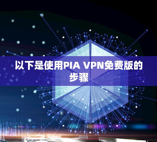 以下是使用PIA VPN免费版的步骤