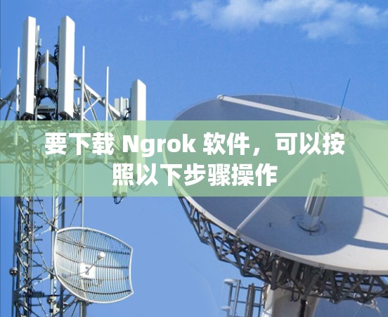 要下载 Ngrok 软件，可以按照以下步骤操作
