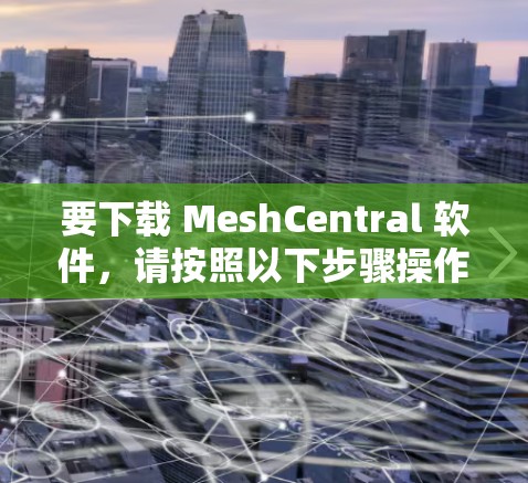 要下载 MeshCentral 软件,请按照以下步骤操作 要下载 MeshCentral 软件,请按照以下步骤操作