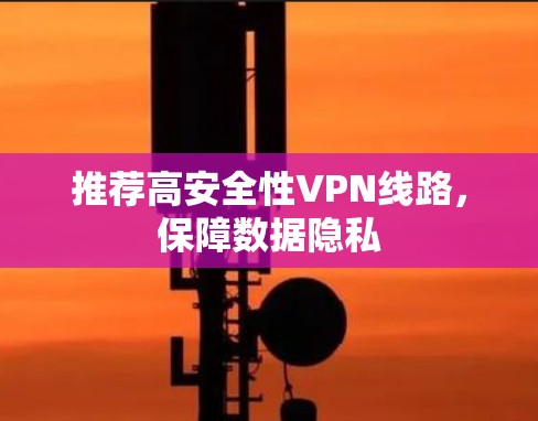 推荐高安全性VPN线路,保障数据隐私 推荐高安全性VPN线路,保障数据隐私