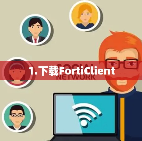 1.下载FortiClient